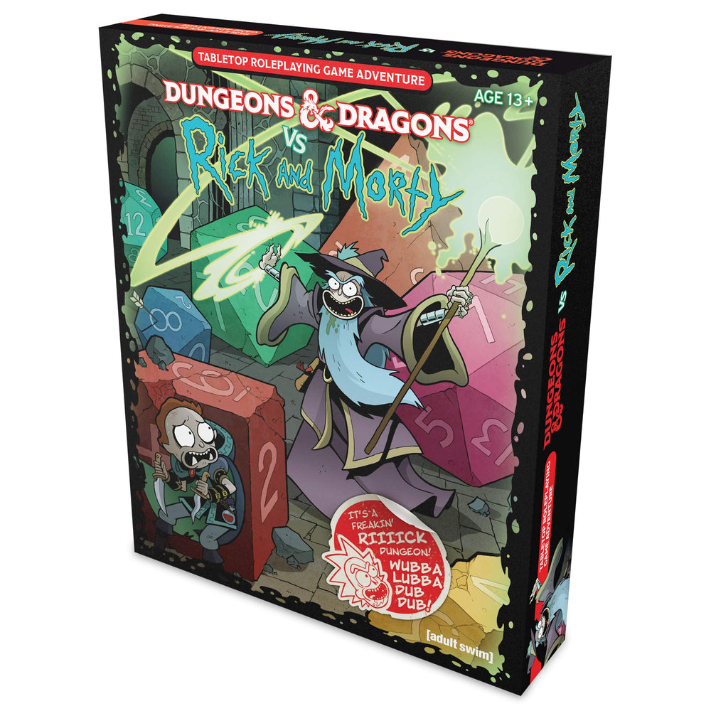 DND RPG DND VS RICK AND MORTY SET