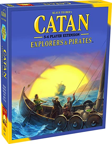 CATAN EXP: EXPLORERS & PIRATES 5-6 PLAYERS