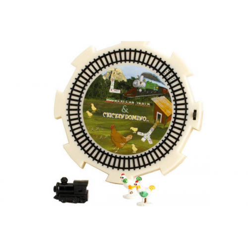 DOMINOES - 2 in-1 HUB- MEXICAN TRAIN & CHICKEN
