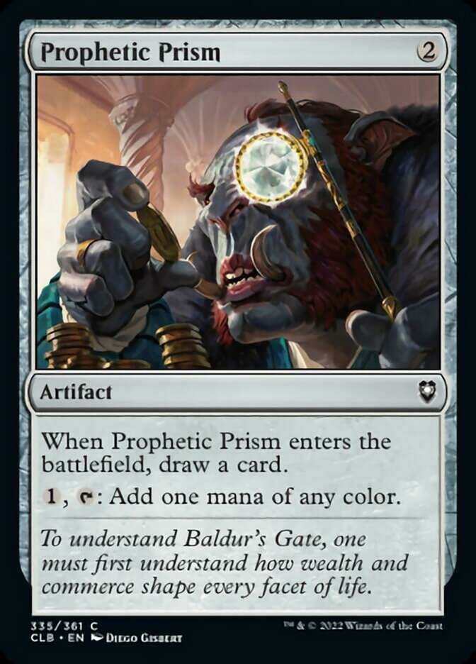 Prophetic Prism [Commander Legends: Battle for Baldur's Gate]