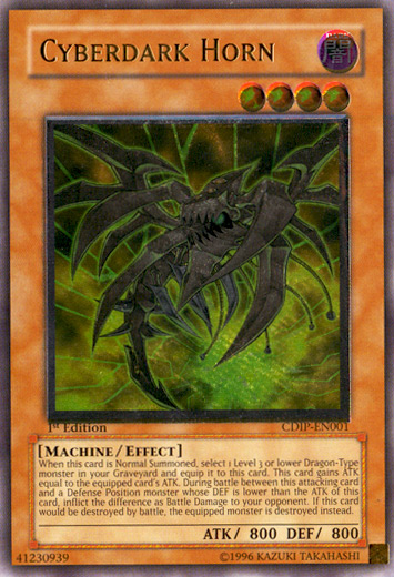Cyberdark Horn (UTR) [CDIP-EN001] Ultimate Rare