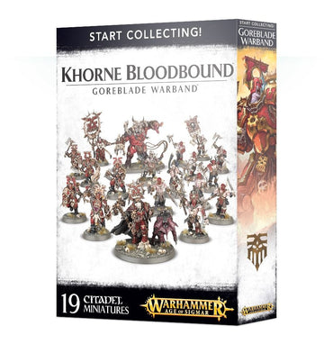 Start Collecting! Khorne Bloodbound Goreblade Warband