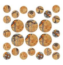 Shattered Dominion: 40mm & 65mm Round Bases