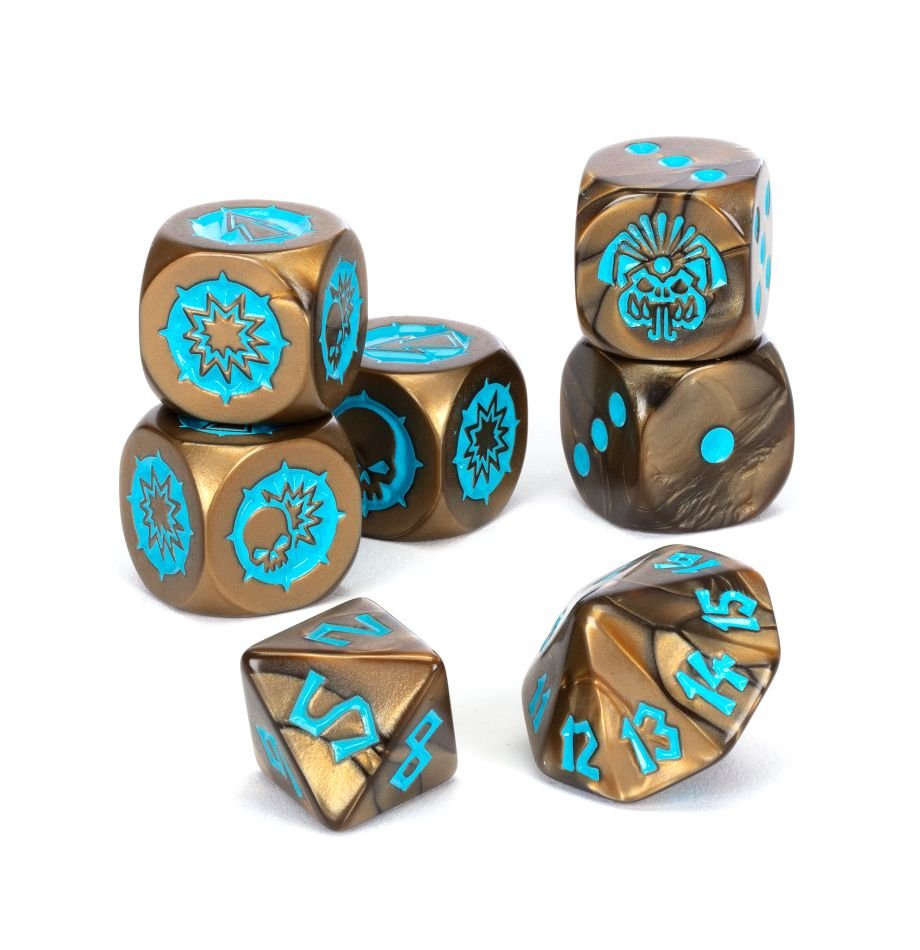 Lizardmen Team Dice Set