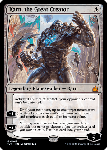 Karn, the Great Creator [Ravnica Remastered]