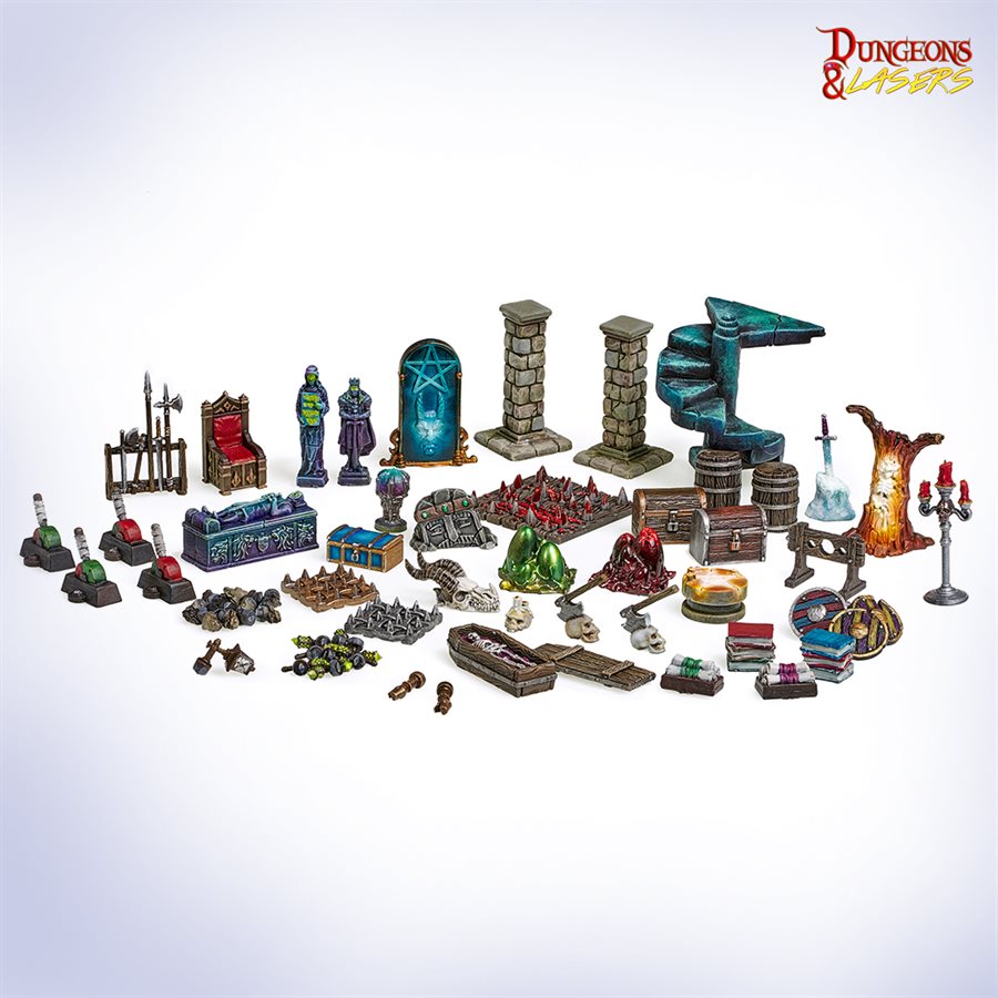Dungeon & Laser Miniatures: Fantasy Customization Bits