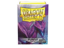 Dragon Shield Non-Glare Sleeve Purple 100ct