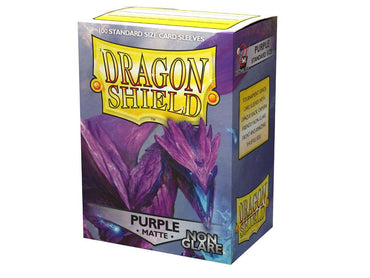 Dragon Shield Non-Glare Sleeve Purple 100ct