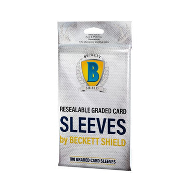 Sleeves: Beckett Shield: Resealable Graded Card Sleeves (100)