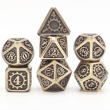 Solid Metal Gear Roleplaying Dice