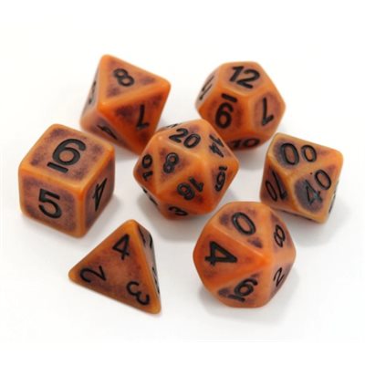 7 Pc RPG Set: Pumpkin Ancient