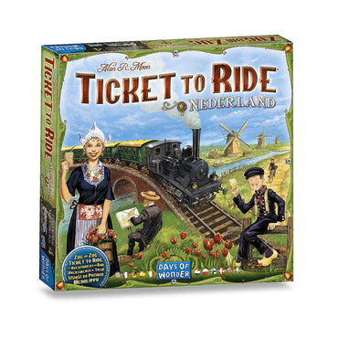 TICKET TO RIDE: MAP #4 - NEDERLAND