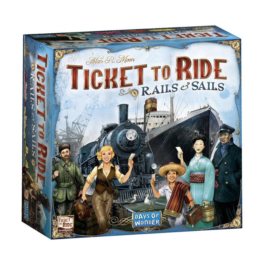 TICKET TO RIDE - RAILS AND SAILS