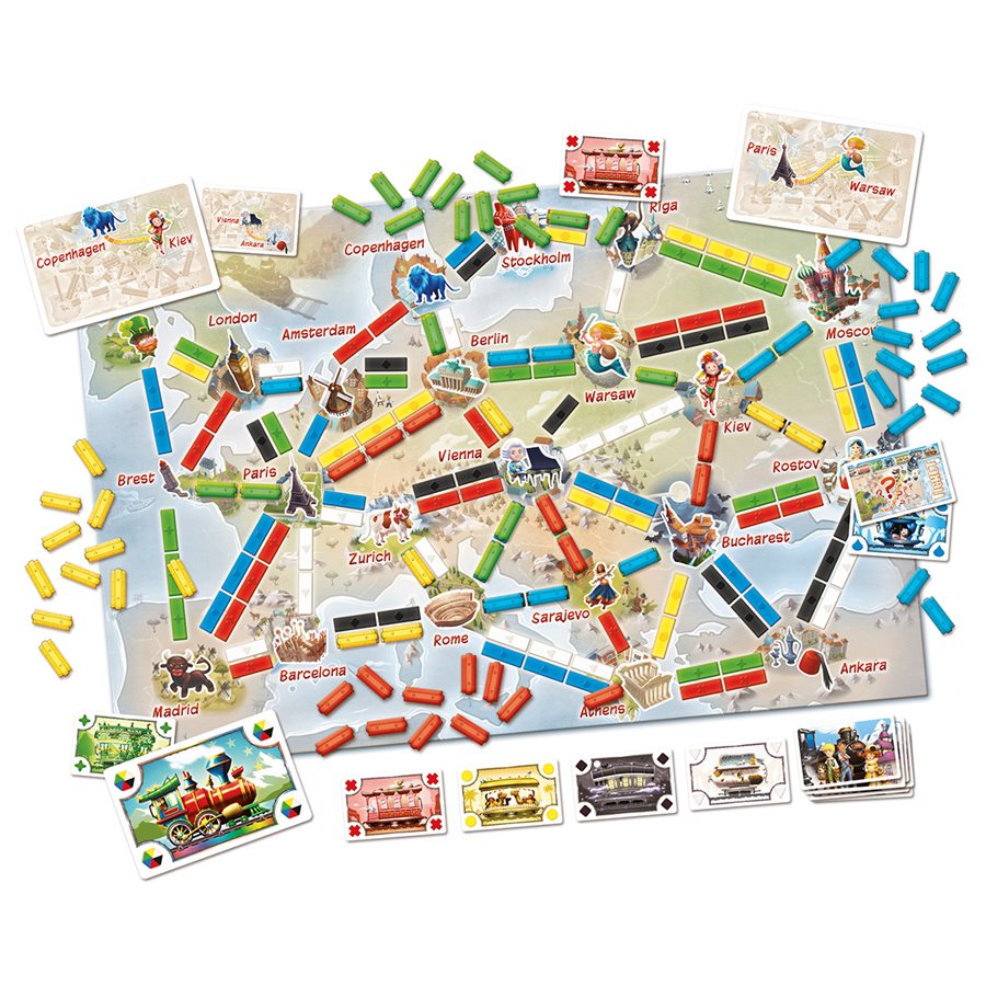 TICKET TO RIDE - FIRST JOURNEY - EUROPE