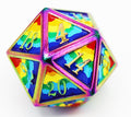 Rainbow Pride Flag - RPG Metal Dice Set