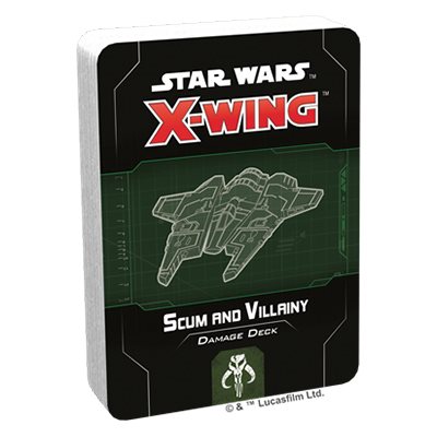 X-Wing 2nd Ed: Damage Deck (Multiple Factions)