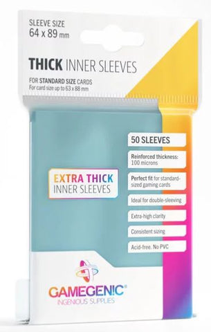 Sleeves: Gamegenic Thick Inner Sleeves