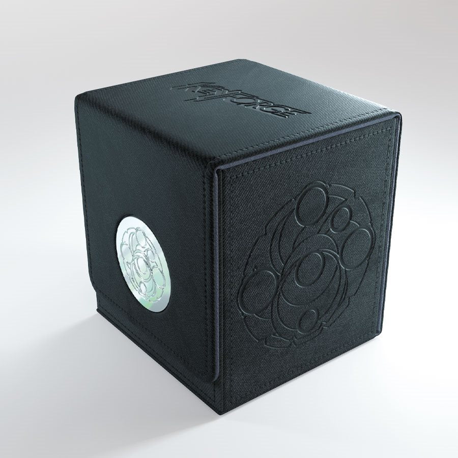 Deck Box: Keyforge Vault: Black (120ct)