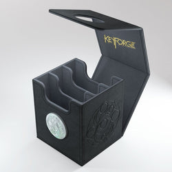 Deck Box: Keyforge Vault: Black (120ct)