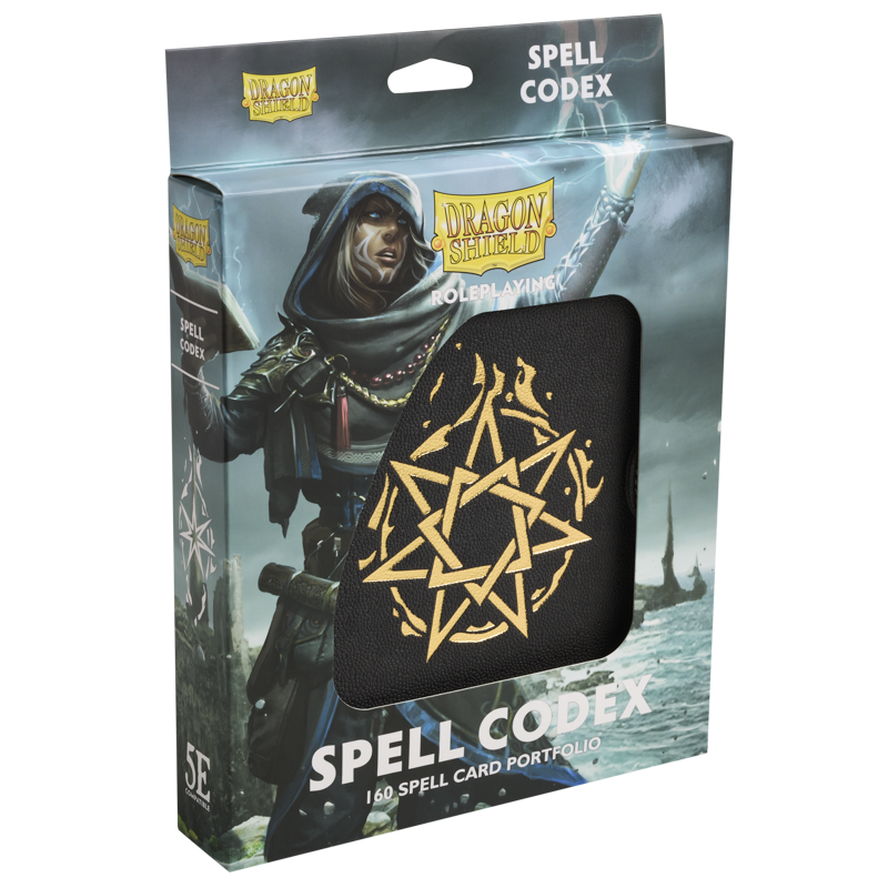 DRAGON SHIELD RPG SPELL CODEX 160 PORTFOLIO