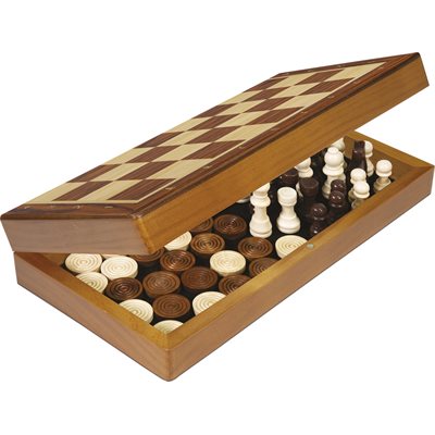 CHESS AND CHECKERS - FOLDING VERSION