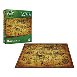 PUZZLE 1000pc ZELDA HYRULE MAP