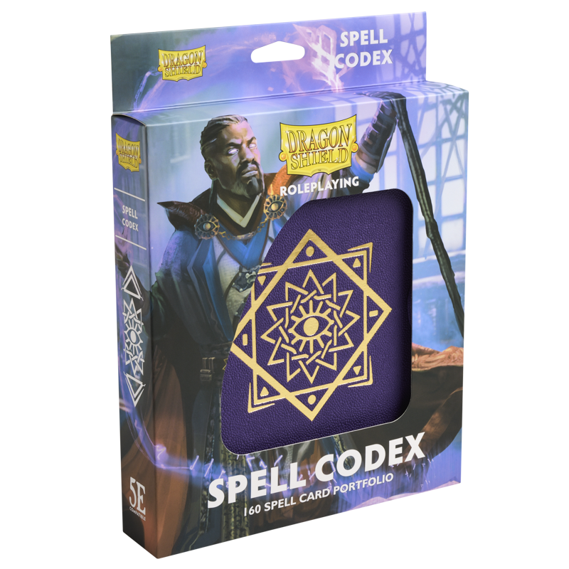 DRAGON SHIELD RPG SPELL CODEX 160 PORTFOLIO