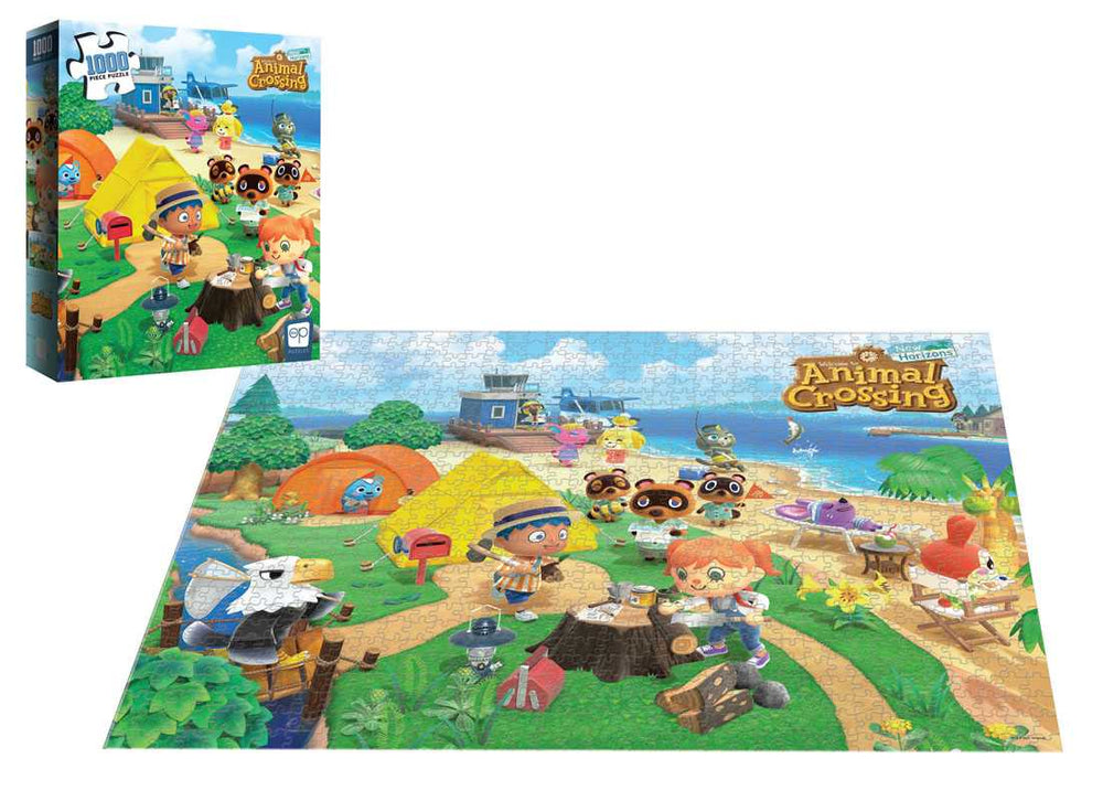 Puzzle 1000pc "Welcome To Animal Crossing"
