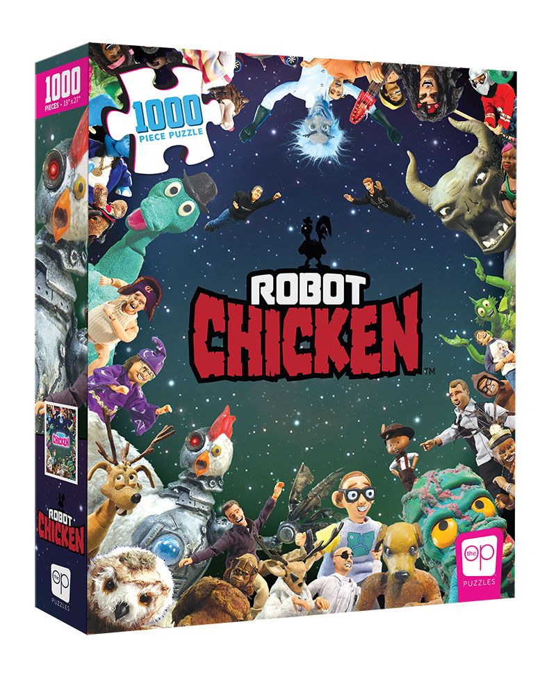 Puzzle 1000pc Robot Chicken