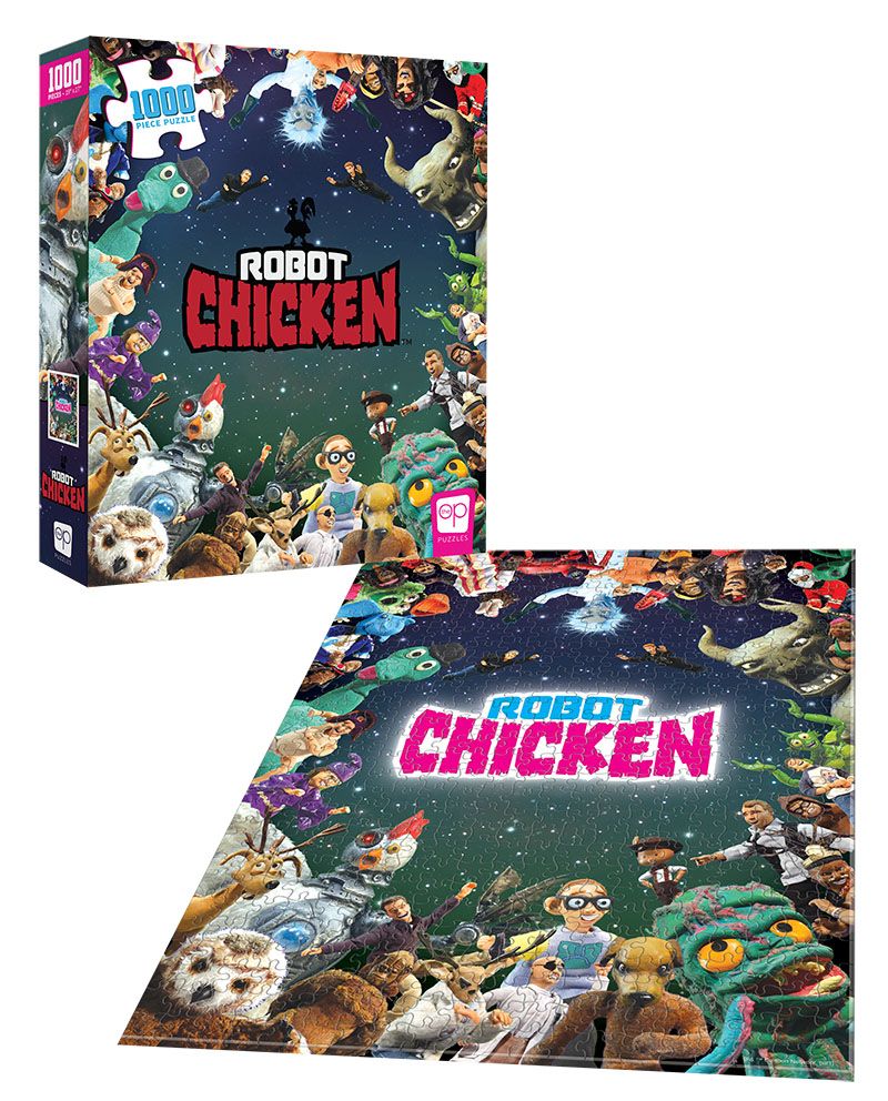 Puzzle 1000pc Robot Chicken