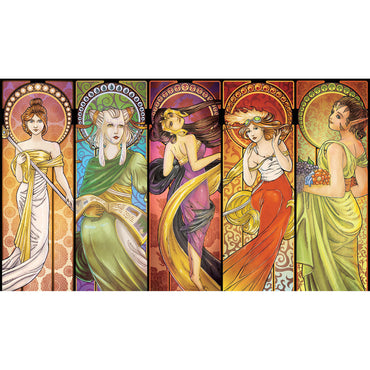 Playmat: Art Nouveau Planeswalkers