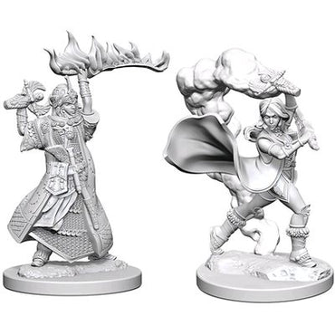 Pathfinder Deep Cuts Unpainted Miniatures: Wave 1: Human Female Cleric