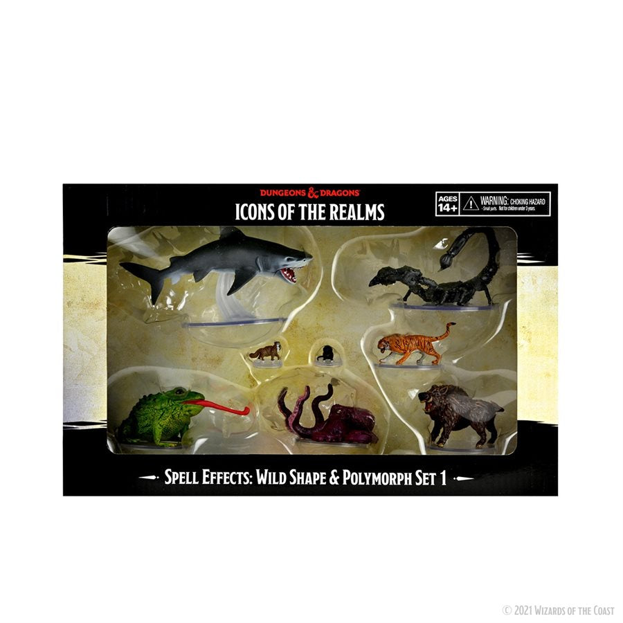 D&D Minis: Icons of the Realms: Wild Shape & Polymorph Set 1