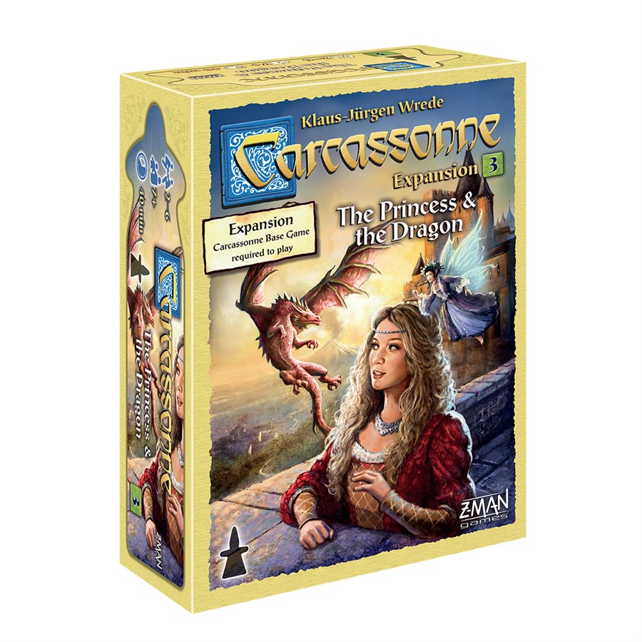 CARCASSONNE: EXP #3 - THE PRINCESS & THE DRAGON