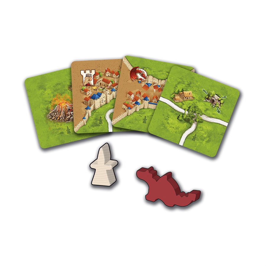 CARCASSONNE: EXP #3 - THE PRINCESS & THE DRAGON