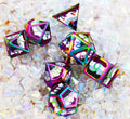 Asexual Pride Metal Dice Set