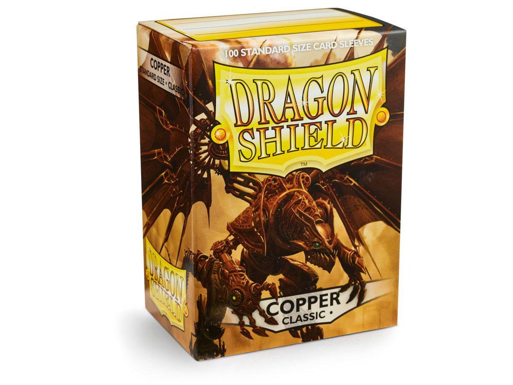 Dragon Shield Classic Sleeve - Copper ‘Fiddlestix’ 100ct