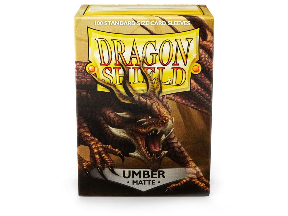 Dragon Shield Matte Sleeve - Umber ‘Teranha’ 100ct