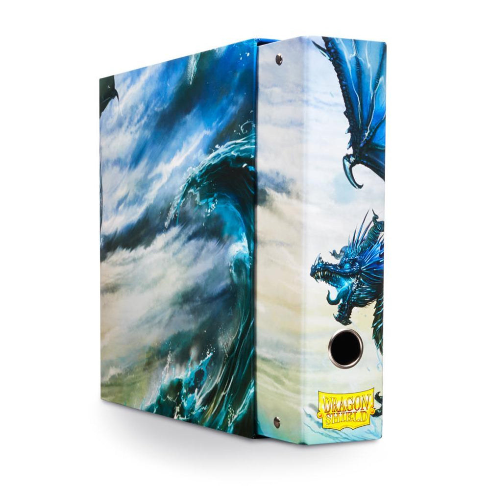 Slipcase Binder: Dragon Shield 9 Pocket Dragon Art Blue