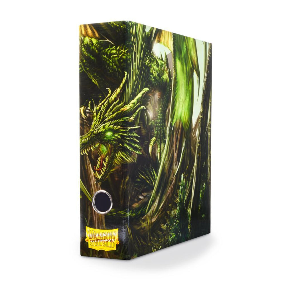 Slipcase Binder: Dragon Shield 9 Pocket Dragon Art Green