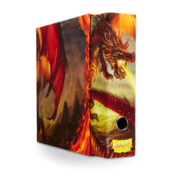 Slipcase Binder: Dragon Shield 9 Pocket Dragon Art Red