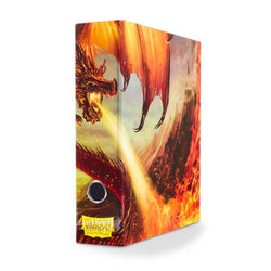 Slipcase Binder: Dragon Shield 9 Pocket Dragon Art Red