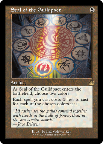 Seal of the Guildpact (Retro Frame) [Ravnica Remastered]