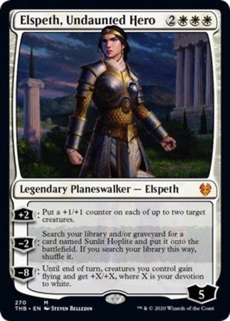 Elspeth, Undaunted Hero [Theros Beyond Death]
