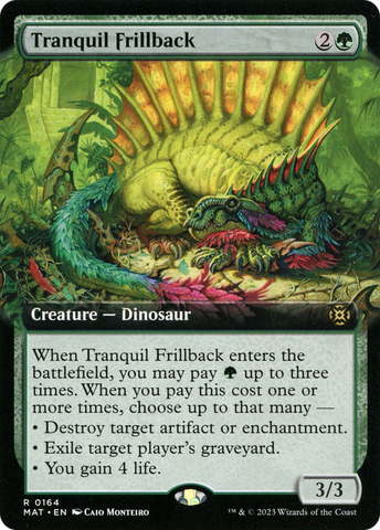 Tranquil Frillback (Extended Art) [March of the Machine: The Aftermath]