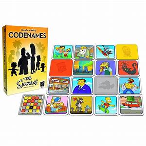 Codenames The Simpsons