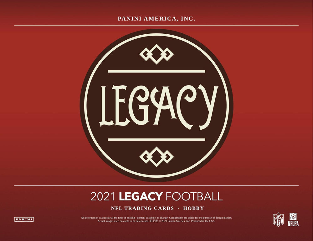 2021 Legacy Football Hobby Box