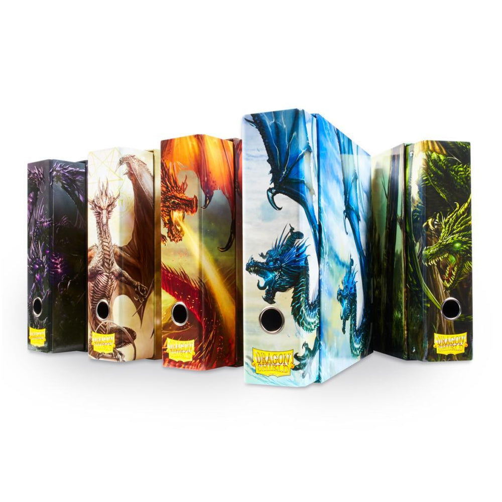 Slipcase Binder: Dragon Shield 9 Pocket Dragon Art Blue