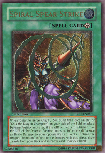 Spiral Spear Strike (UTR) [FET-EN043] Ultimate Rare