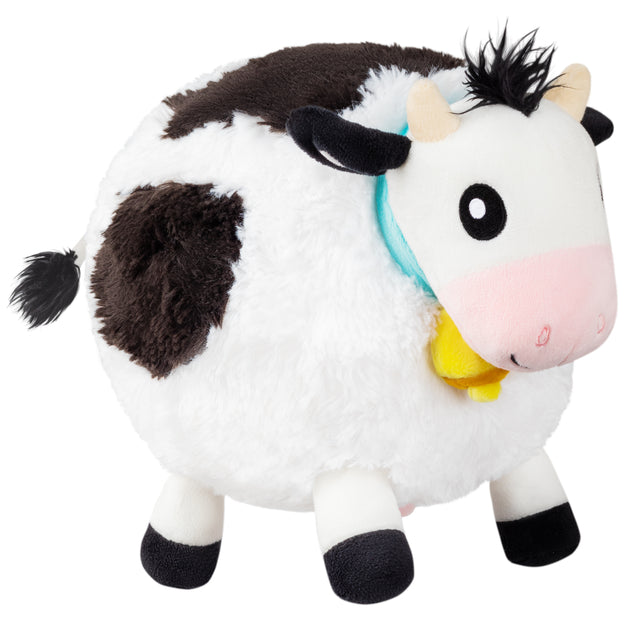 Mini Squishable Black & White Cow